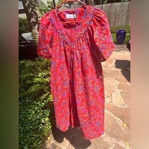 Vintage ▶️ Komar ◀️ Made in the USA Kaftan Mumu Nightgown Housecoat